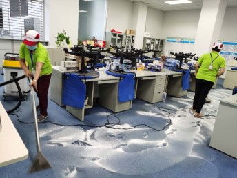 图 天河区林和洪升专业会议厅地毯清洗 宴会厅地毯清洗 广州保洁 清洗